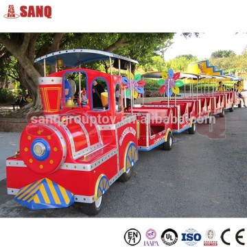 Competitive Price Theme Park Train Electric Trackless Train For Sale
