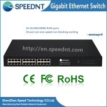 24 port Gigabit Switch + 2 Gigabit SFP + 2 Gigabit Uplink managed switch in stock