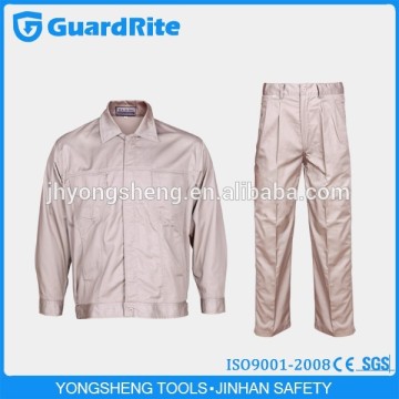 GuardRite Brand Cheap Grey Color Mens Working Coveralls,Protective Working Overalls