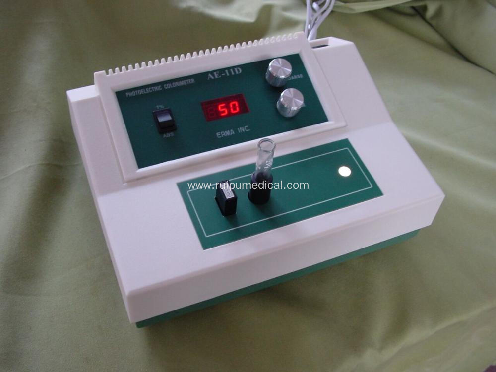 PHOTOELECTRIC COLORIMETER