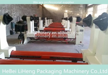 Hydraulic mill roll stand for paperboard production line