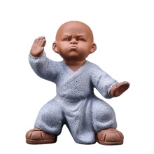 Tea Shop Accessories: Tai Ji Budda Statues, Kung Fu Tea Pets, Zisha Monks Statue & More