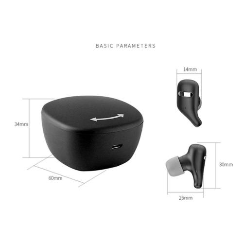 Wireless double bluetooth headset noise reduction