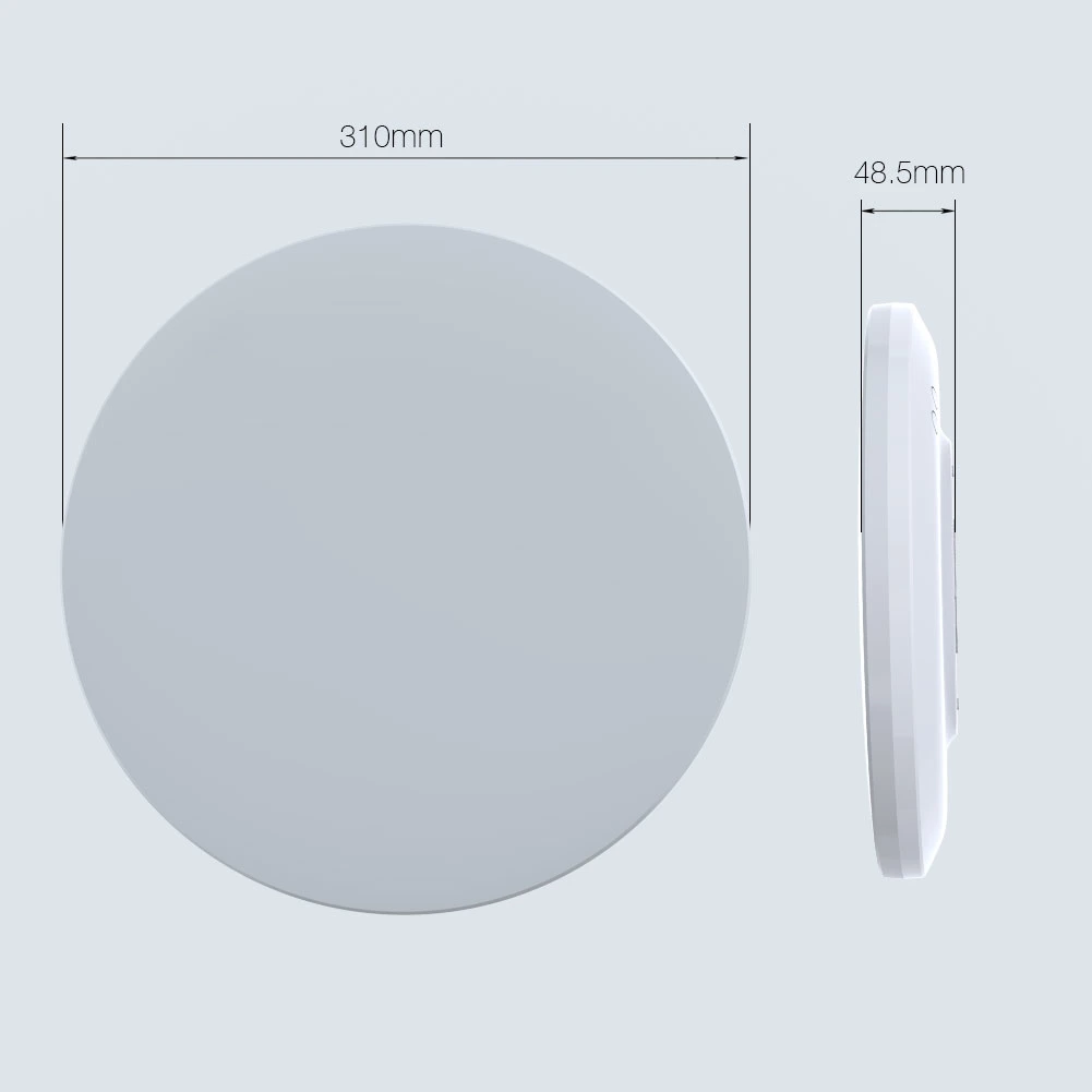 Motion Sensor IP44 20W LED Ceiling Light with Eyes Caring