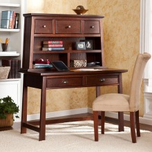 Mahogany Desk Organizer Top Secretary Writing Desk