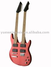 double head Electric Guitar string instrument