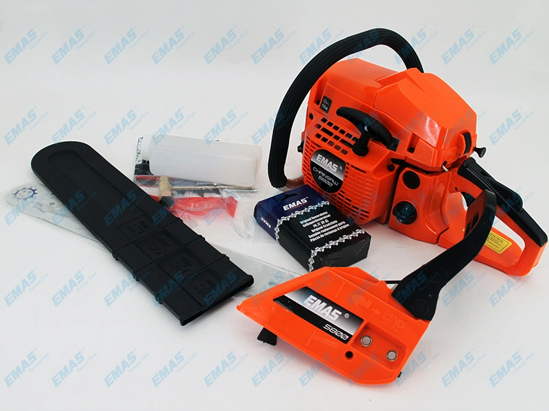 High Quality 52cc /58cc Gasoline Chainsaw Chain Saw (E5200/E5800)