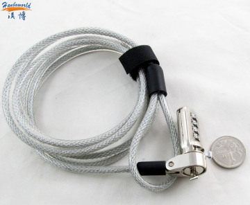 High quality alloy laptop security lock with key