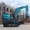 1ton mini excavator dengan ember gratis untuk dijual