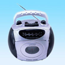 Cassette Recorder Player with AM/FM Radio
