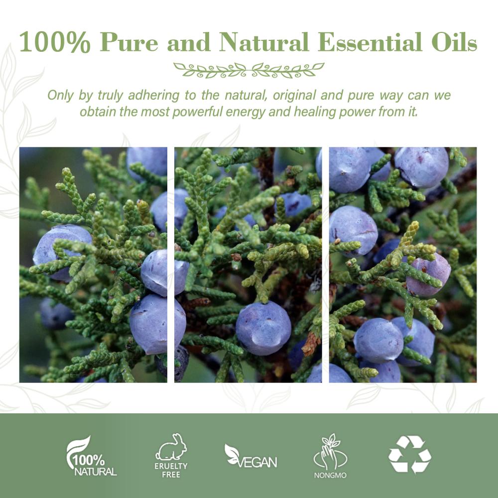 Vendita di massa olio essenziale di ginepro puro al 100% per diffusore per aroma