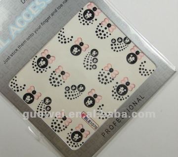 french nail sticker