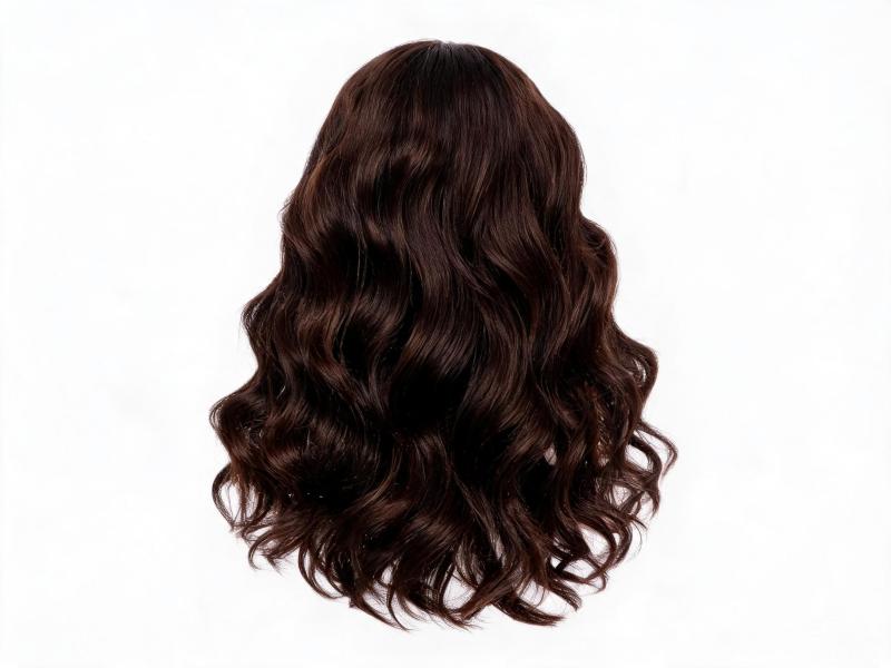 Dark Brown Loose Wave Lace Front Wig Human Hair