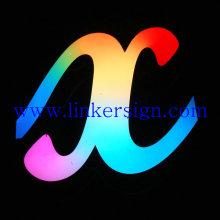 3d led channel letter/ stainless steel letter
