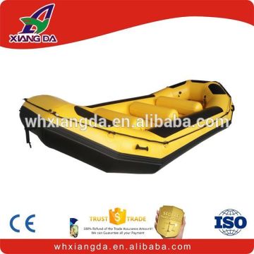 Drifting boat inflatable whitewater river rafting boat