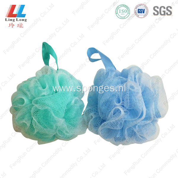 elegant body Mesh Loofah Bath Sponge shower