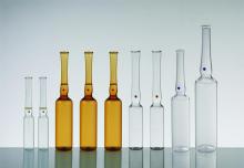Amber clear glass ampoule vial bottles 2ml