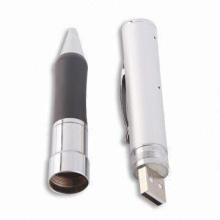 Pin-hole Camera Pens with 640 x 480 Pixels Resolution and 128MB to 8GB Flash Memory