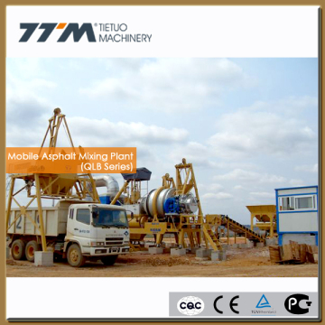 60t/h mobile mini asphalt plant, mobile asphalt hot mix plant, small asphalt plant