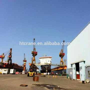 Wire rope/rack luffing Portal Marine Floating Crane