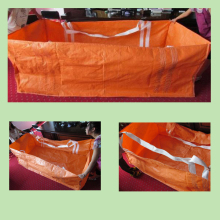 skip bag with heave duty bulk bag, ton bag