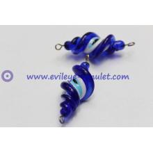 Evil Eye Conch Good Luck Charms with Evil Eye