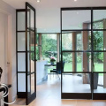 Glass Entry Aluminum French Casement Door