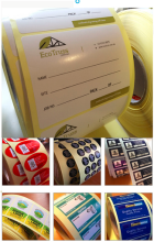 Waterproof shampoo bottle adhesive sticker roll bottle label sticker perfume transparent sticker