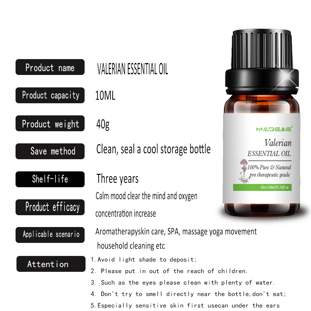 Food Grade Water-Soluble Valerian Essential Oil For Candle