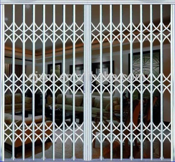 Stainless steel folding gate