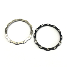 316L Steel Gear Shape Watch Bezel