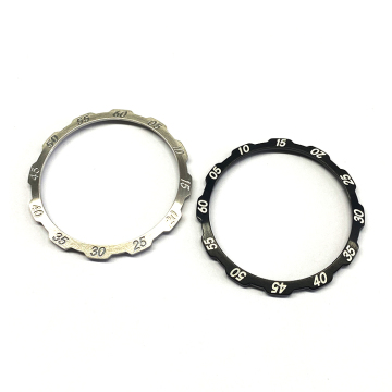 316L Steel Gear Shape Watch Bezel