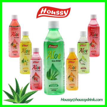 Houssy aloe fresh juice coconut flavor,natural aloe vera drink with pulps