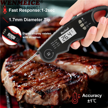 Digital display Rotation Meat Thermometer Custom