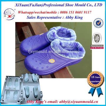 EVA half close cotton shoe mold| EVA cotton shoes mould| shoes mould manufactuer