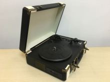 Customizeable Small Portable Record Player with Aux in