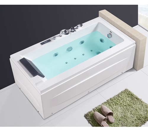 luxury japanese sex massage waterfall bathtub hydrotherapy plastic bubble bath tubs