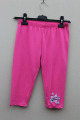 Girl's Cotton Spandex Knitted Solid Pant