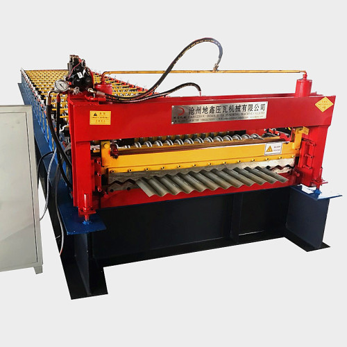 Aluminum Corrugated roofing sheet roll forming machine