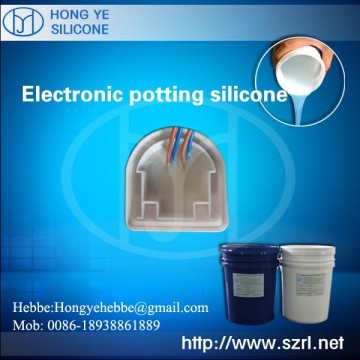 Electronic potting silicone rubber 