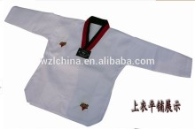 Children's Tae Kwon Do training clothes for men and women short-sleeved striped custom printing long-sleeved taekwondo uniform