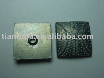 Custom zinc alloy jeans rivet button