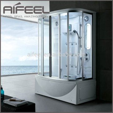 Modern shower room portable one person steam room with bathtub