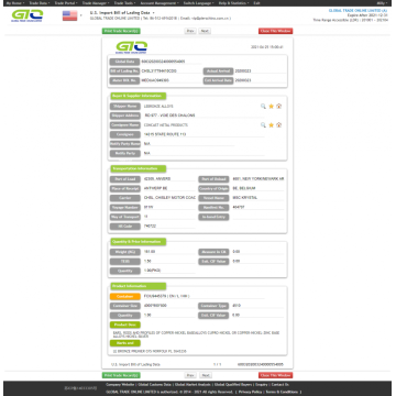 Lista de compradores de níquel nos EUA