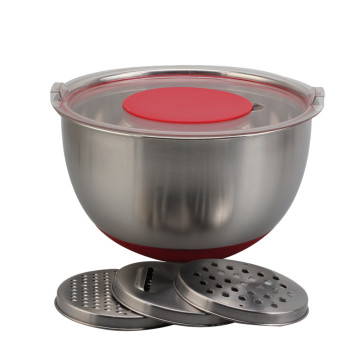 Kitchen Mixing Bowl with Transparent Lid