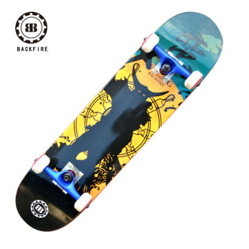 Backfire 2014 hot selling new design skateboard BEST PRICE Leading Manufacturer complete blank skateboard