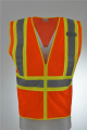 Hi Vis Safety Workwear Executive Reflective Vest Waistcoat Jacket