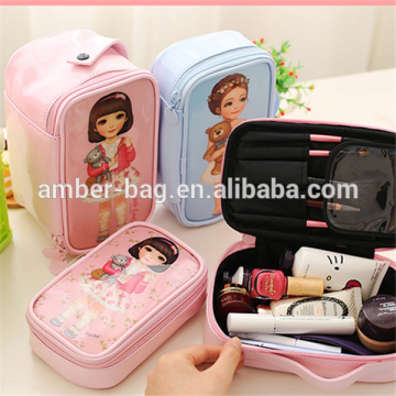 cosmetic bag/Multi-function cotton cosmetic bag/large capacity cosmetic bag/fashion package
