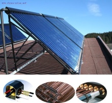 U Pipe Solar Collector