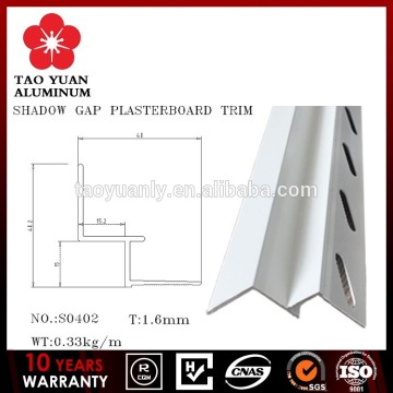 Aluminium tile gypsum board,Aluminum tile gap shadow decorative gypsum board sales,Aluminium tile decorative gypsum board